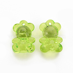 Pendentifs en acrylique transparent &nbsp;TACR-S151-01B-729