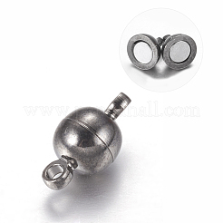 Runde Messing-Magnetverschlüsse mit Schlaufen&nbsp;X-MC019-B
