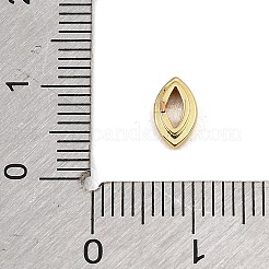 Cabochon in zirconia cubica in ottone&nbsp;CU-CBA30E8-02G-04