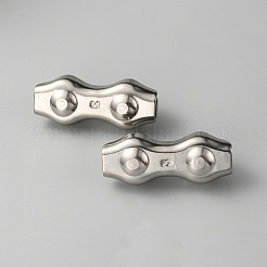 Serre-câble double à 2 poteau en acier inoxydable 304&nbsp;FIND-WH0110-497