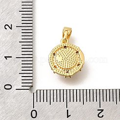 Natürliche Süßwasserperle flache runde Charms&nbsp;KK-K398-30G