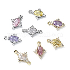 Messing Strass Anhänger&nbsp;KK-D003-01