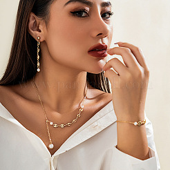 Collier avec pendentif en laiton&nbsp;FS-WGFF44D-01