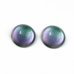 Cabochon in vetro traslucido k9&nbsp;GGLA-Q084-003D