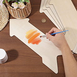 8 Stück Pfeilform&nbsp;WOOD-CA0001-86