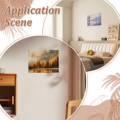 Leere Wärmeübertragungs-Fototafel aus Holz&nbsp;DIY-WH0750-200