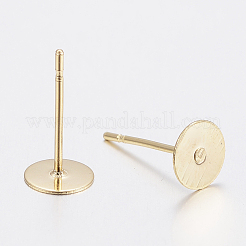 Ohrstecker-Beschläge aus Edelstahl 304&nbsp;STAS-G179-55G-6mm