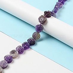 Natürlichen Amethyst Perlen Stränge&nbsp;G-D475-01J