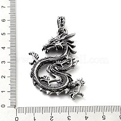 Pendente in lega stile tibetano&nbsp;TIBE-L012-039AS-04