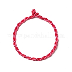 Nylon Rattail Satin Cord Armband machen&nbsp;AJEW-JB00019