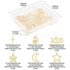 Ciondoli in lega 12 pz 6 stili styles&nbsp;FIND-FS0003-38G