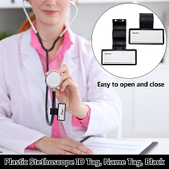50 étiquette d'identification pour stéthoscope en plastique ABS&nbsp;OFST-WA0001-05