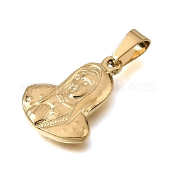 Pendentifs religieux en acier inoxydable 304&nbsp;STAS-G400-02G-03