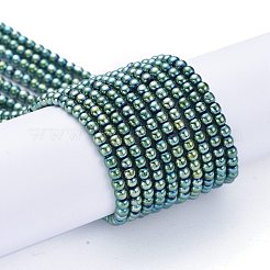 FilI di perline in vetro placcato&nbsp;EGLA-K014-A-FP06