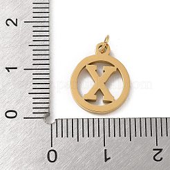 304 Edelstahl-Anhänger mit Biegering&nbsp;LS-STAS-R001-02G-X
