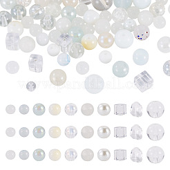 80 g de perles de verre transparentes&nbsp;DGLA-TA0001-47A
