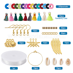 Fabrication de boucles d'oreilles bricolage&nbsp;DIY-TA0002-68