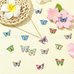 40pcs pendentifs en émail en alliage&nbsp;ENAM-YW0005-25A