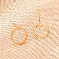 Ohrstecker aus 316er Edelstahl&nbsp;EJEW-D339-05G