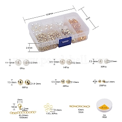 Kit de fabrication de bijoux de perles rondes bricolage&nbsp;DIY-YW0004-45G