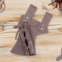 Fundas de cuero de PU para cuchillos y espadas&nbsp;AJEW-WH20001-90C-02