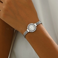 201 bracciali a catena in acciaio inossidabile con pantera&nbsp;TY0900-2