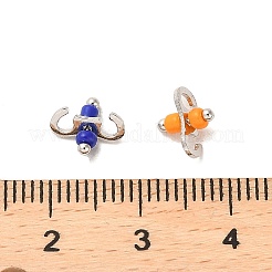 Perles de rocaille en verre liens connecteur breloques&nbsp;KK-M266-11P