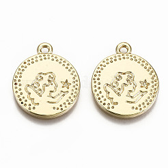 Aluminium Anhänger & Charms&nbsp;PALLOY-T075-09LG-NR