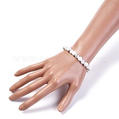 Bracciali tratto gemma naturali e sintetici&nbsp;BJEW-JB04506