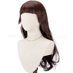 Colliers de chaînes à maillons en laiton pour hommes femmes&nbsp;NJEW-JN03769