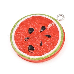 Pendenti imitazione frutta in resina opaca&nbsp;LS-RE-CBA3138-01A-P
