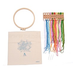 DIY Blumenstrauß Muster Stickset&nbsp;DIY-O021-15A