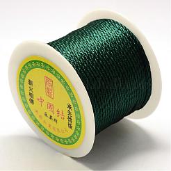 Cordon tressé en nylon pour la création de bijoux tissés et le macramé.&nbsp;NWIR-R026-3.0mm-257