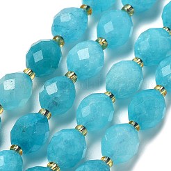 Natürliche weiße Jade perlen Stränge&nbsp;G-D305-B01-01B
