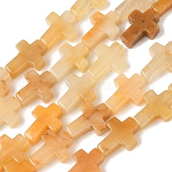 Natürlichen Topas Jade Perlen Stränge&nbsp;G-I337-A08-01