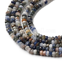 Natur Sodalith Perlen Stränge&nbsp;G-RM241221-T3