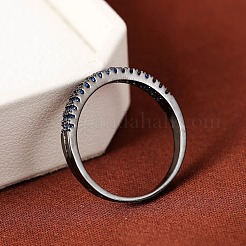 Anelli da dito da donna in ottone con micro pavé di zirconi cubici&nbsp;FS-WG59B22-13