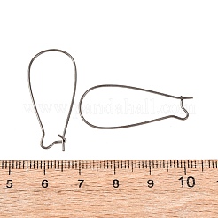 Accessoires de boucles d'oreilles fils avec cerceau rein&nbsp;EC221-B