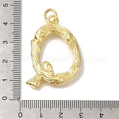 Pendentifs de placage en laiton&nbsp;KK-I721-01G-Q
