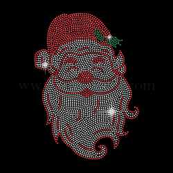 ガラスホットフィックスラインストーン  アップリケの鉄  マスクと衣装のアクセサリー  洋服用  バッグ  パンツ  クリスマス  サンタクロース  297x210mm