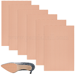 Patins antidérapants auto-adhésifs en silicone pour chaussures, rectangle, Pérou, 152x100x1.5mm