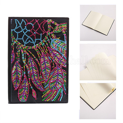 Wholesale DIY Christmas Theme Diamond Painting Notebook Kits 