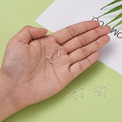 925 in argento sterling orecchino ganci&nbsp;STER-P032-03S-1