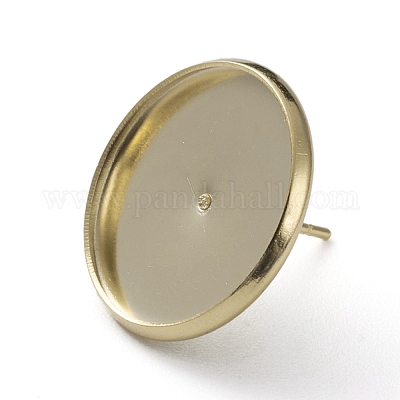 Impostazioni perno orecchino ottone&nbsp;KK-L205-13G-E-1