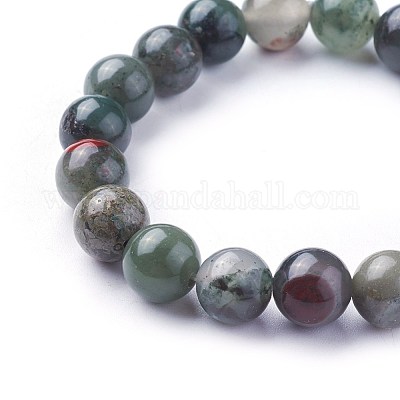 Natürliche afrikanische Bloodstone Stretch Armbänder&nbsp;BJEW-F380-01-C01-1