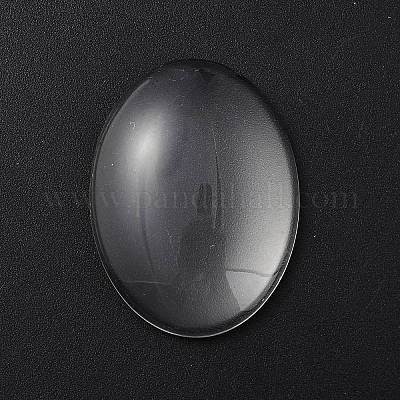Glas cabochons&nbsp;GLAA-WH0032-30-1