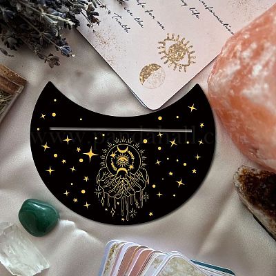 Tarot Card Sun Moon Wooden Ornaments 