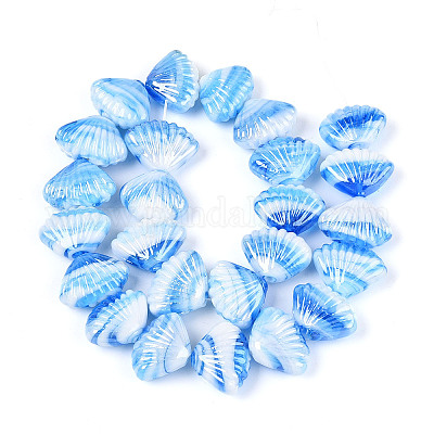 Perles vernissées manuelles&nbsp;LAMP-N033-01I-1