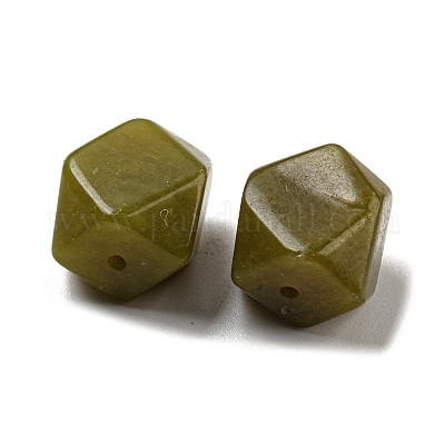 Perle di giada bianca naturale tinti&nbsp;G-B070-06-1