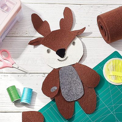 Adesivo in feltro di poliestere&nbsp;DIY-WH0223-18E-1